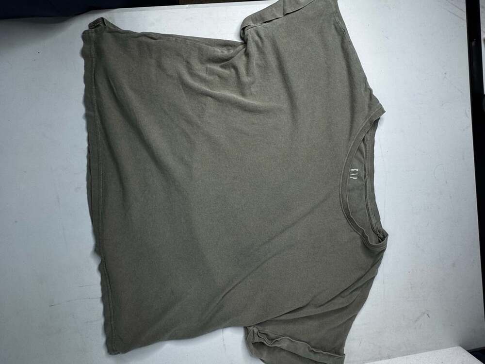 Gap T-Shirt Size L Olive Green Cotton Short Sleeve Casual Top